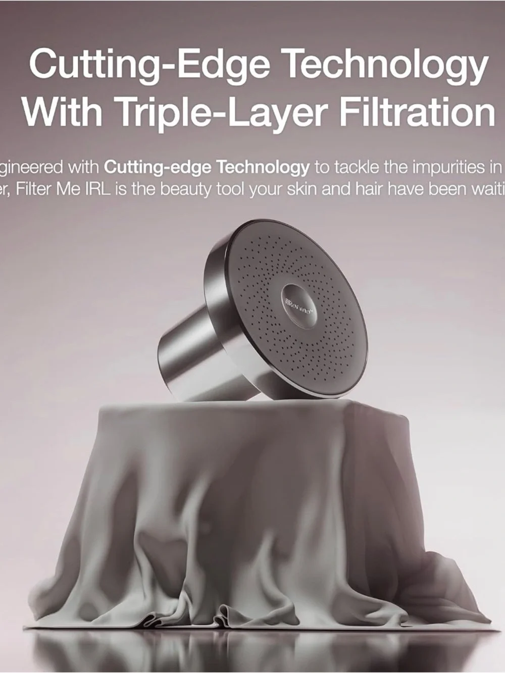 Chrome Filterme Showerhead